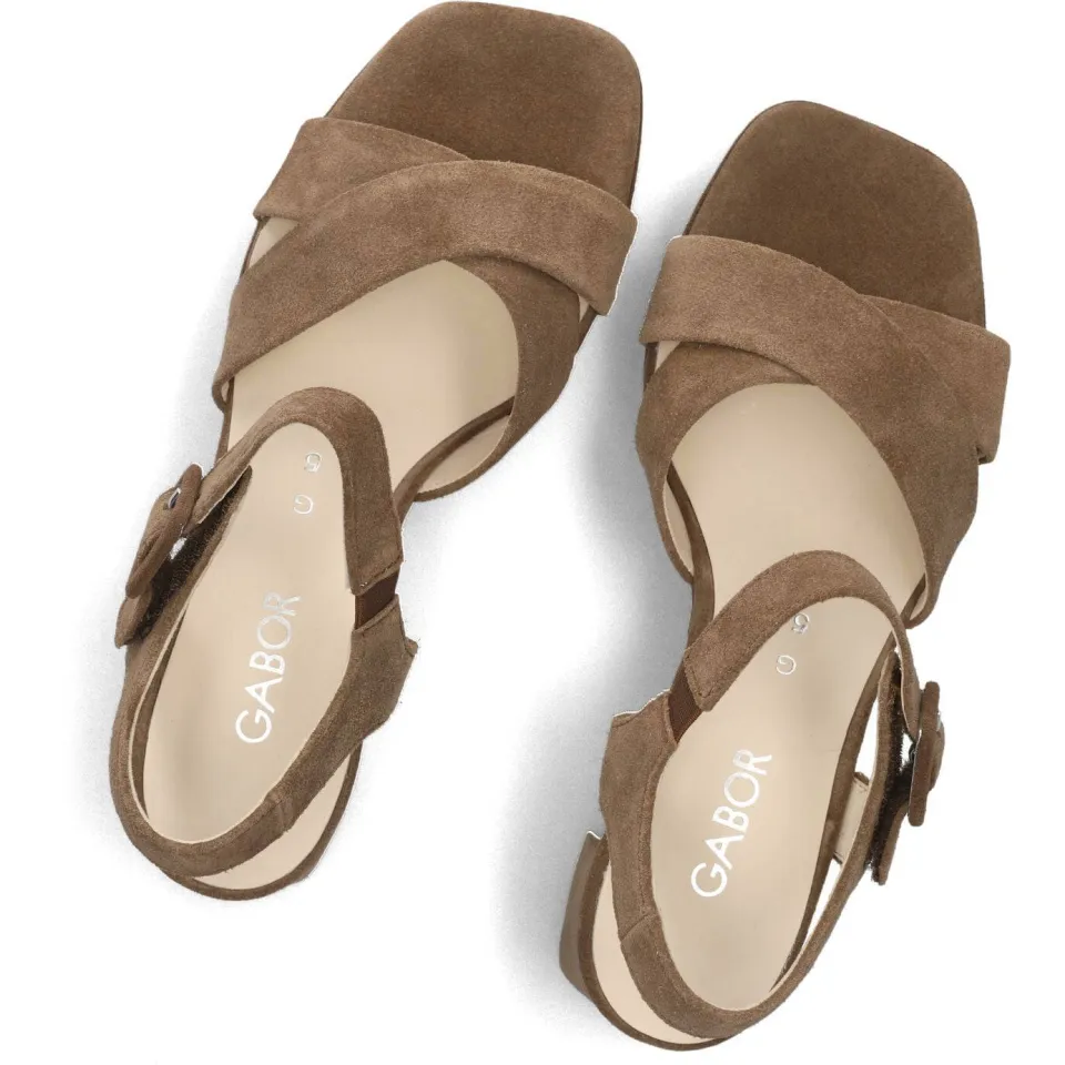 Gabor Sandalen 953 Bruin, foto 3