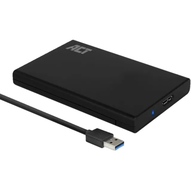 Act AC1215 2,5 inch SATA behuizing zwart