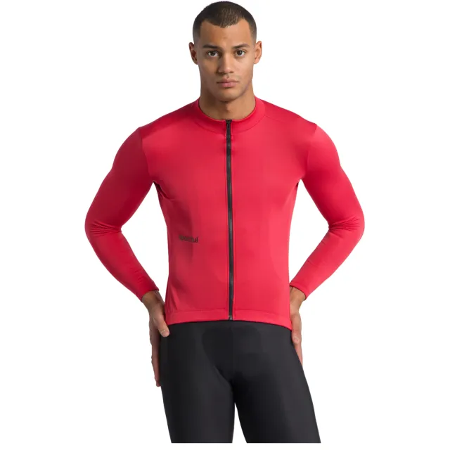 Sportful Classic Thermal fietsshirt rood, foto 3