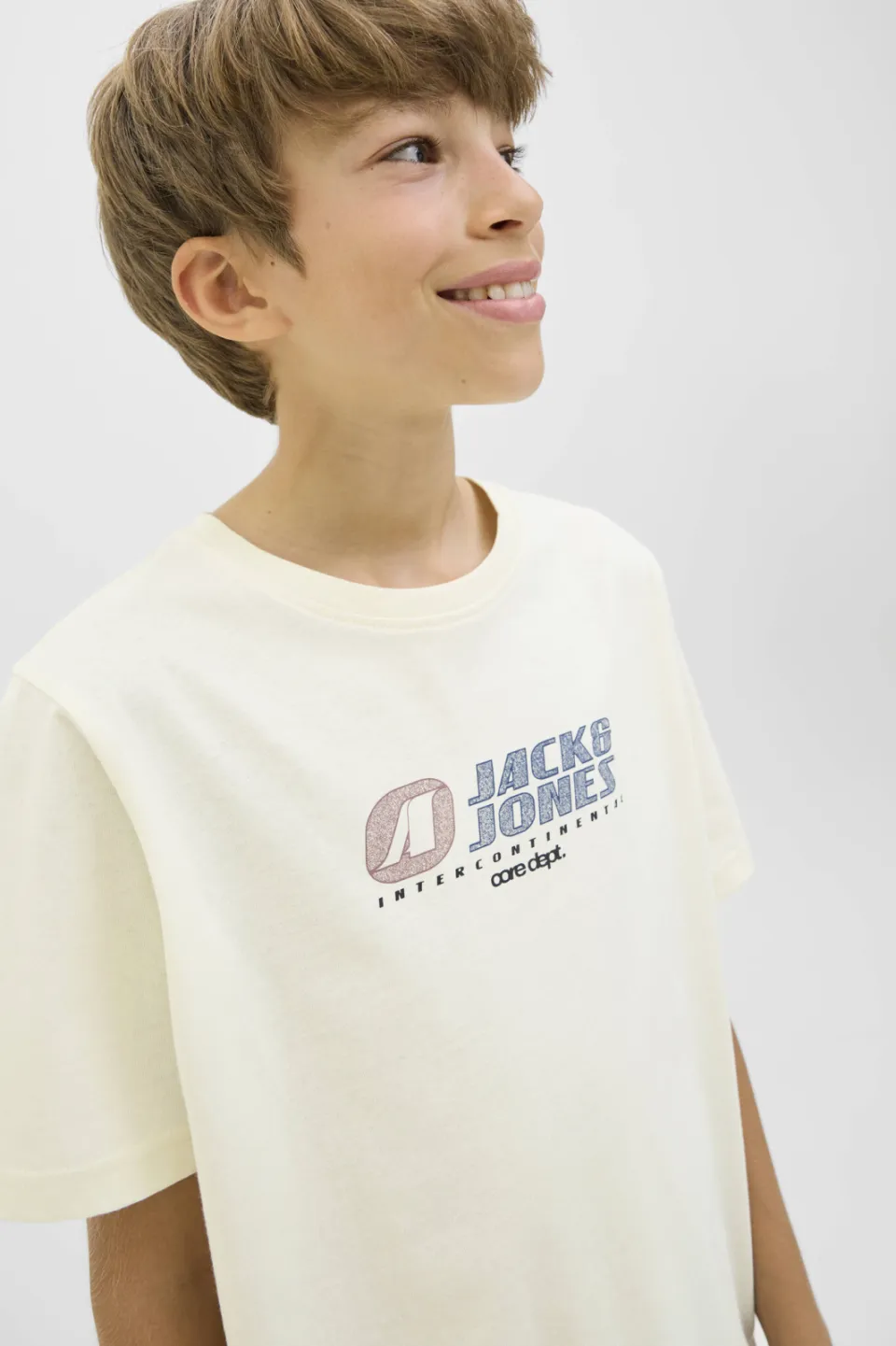 Jack & Jones Junior T-shirt Cotier ecru, foto 4
