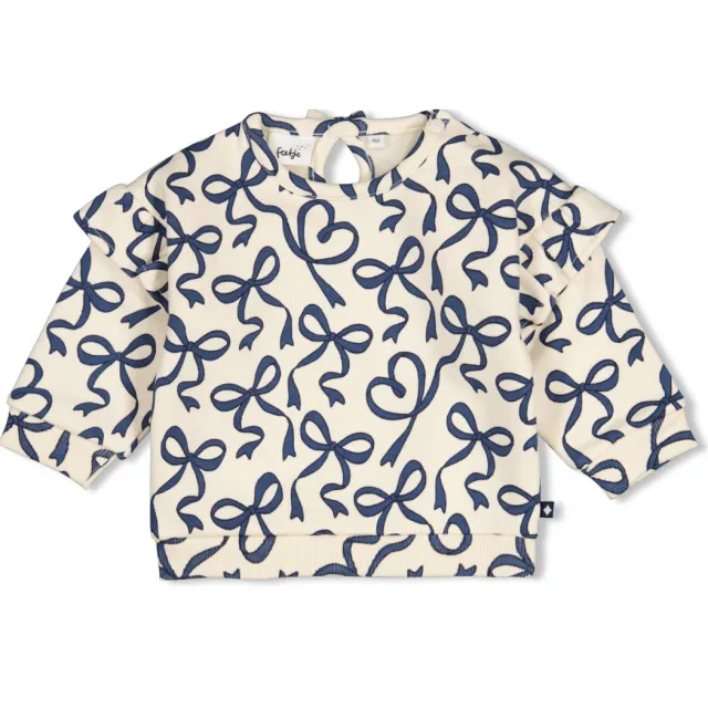 Feetje sweater Winter Denims offwhite/blauw