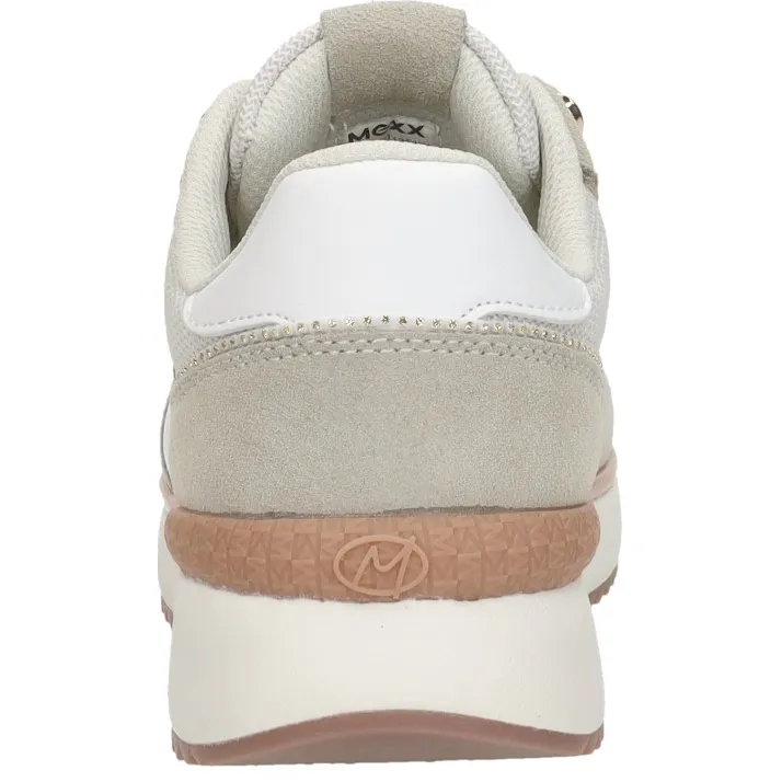 Mexx Romance Pipa lage sneaker beige, foto 4