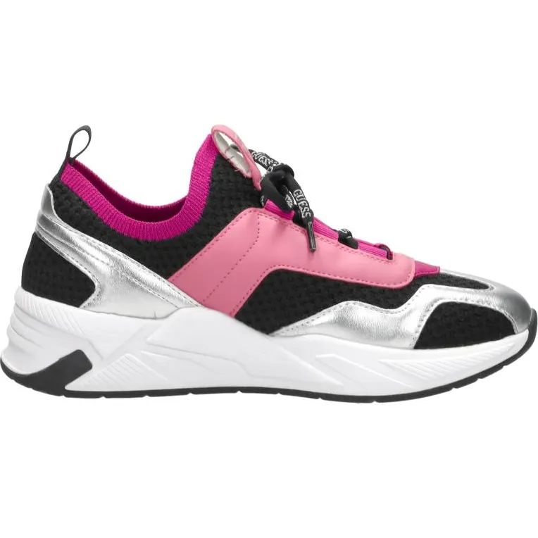 Guess Geniver 2 lage sneakers Zwart