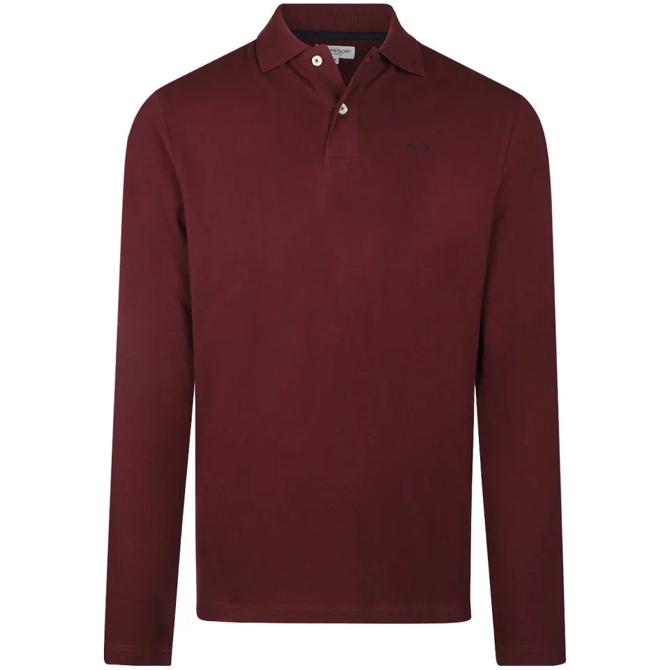 McGregor regular fit polo - donkerrood, foto 3