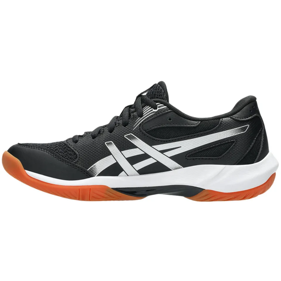 Asics Gel-Rocket 12 mesh sportschoenen - zwart/wit, foto 6