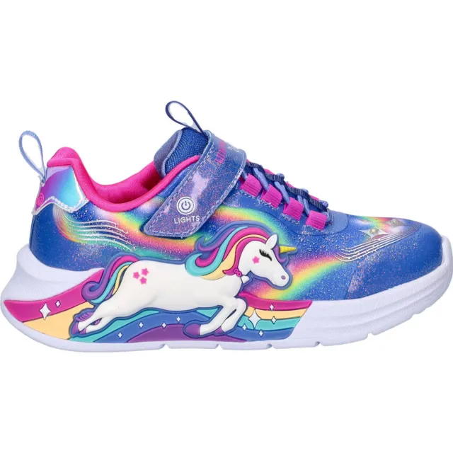 Skechers Unicorn Chaser sneakers blauw multi