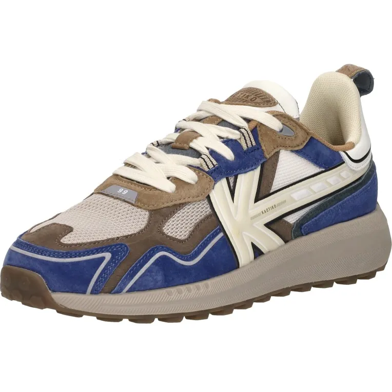 Kaotiko Vancoouver Tech lage sneakers donkerbruin, foto 3