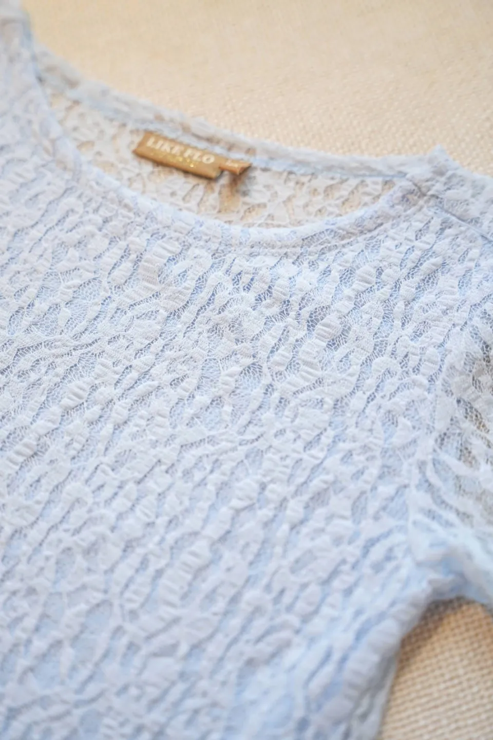 Like Flo Young blousetop lichtblauw, foto 4