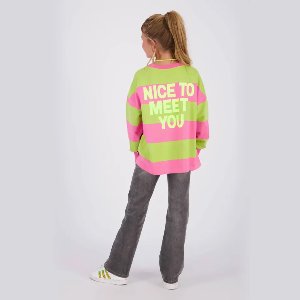 Vingino gestreepte sweater - roze, foto 4