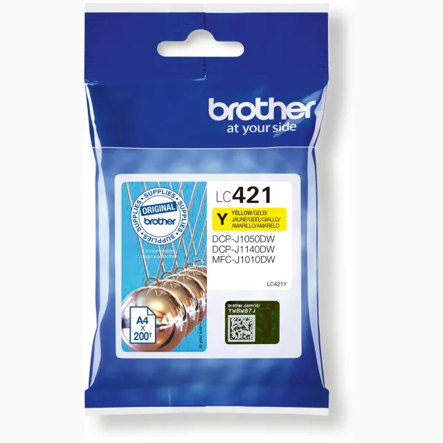 Brother LC-421 inktcartridge zwart, foto 2