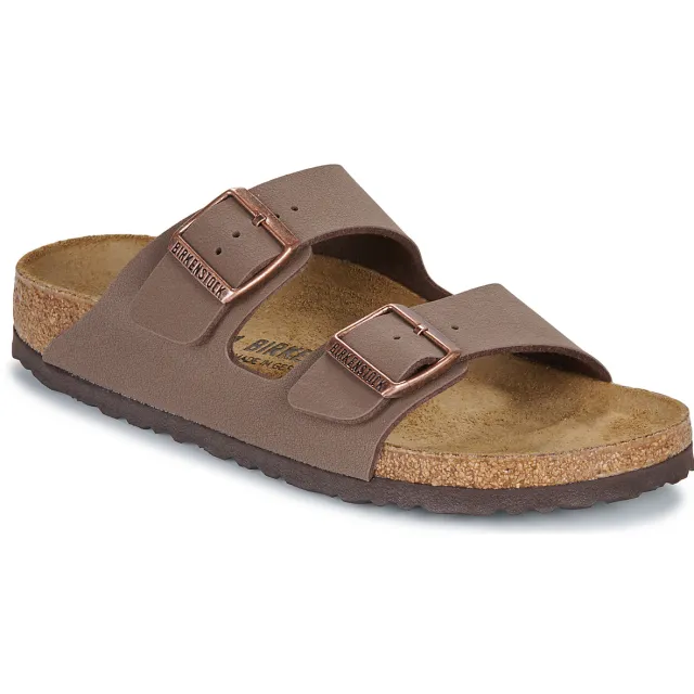 Birkenstock Arizona slippers bruin beige Bruin/Beige