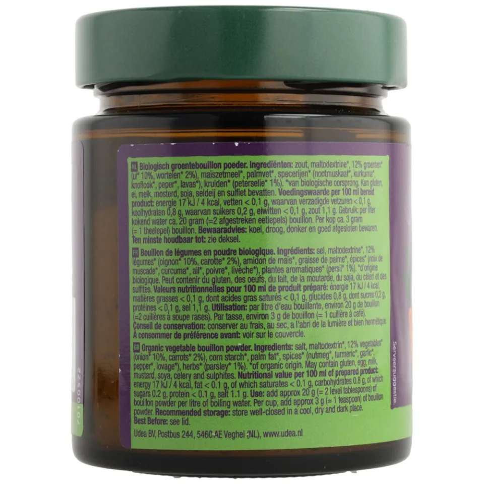Your Organic Nature heldere groentebouillon poeder, foto 2