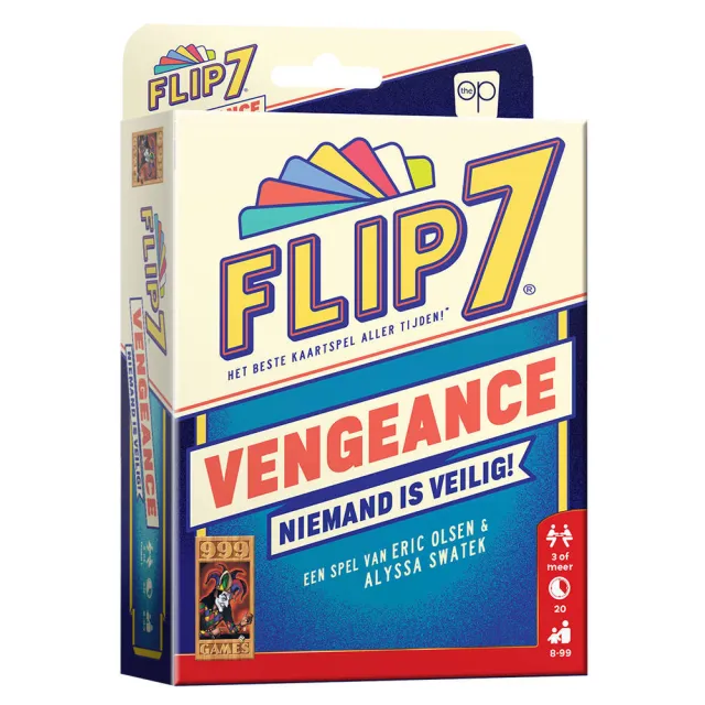 999 Games Flip 7 Vengeance kaartspel, foto 2