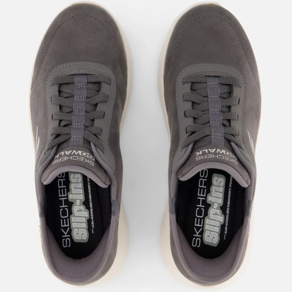 Skechers Go Walk Flex Slip-ins donkergrijs, foto 8