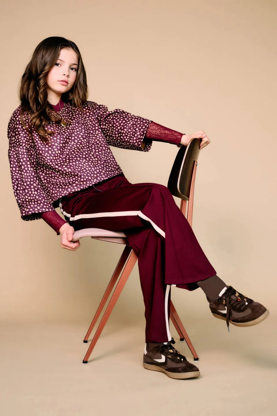 NoBell’ Sylvie broek donkerrood, foto 5