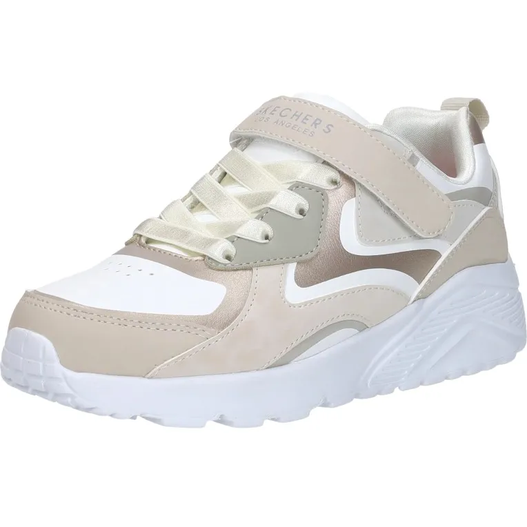 Skechers Uno Lite Metallic Burst sneakers beige, foto 5