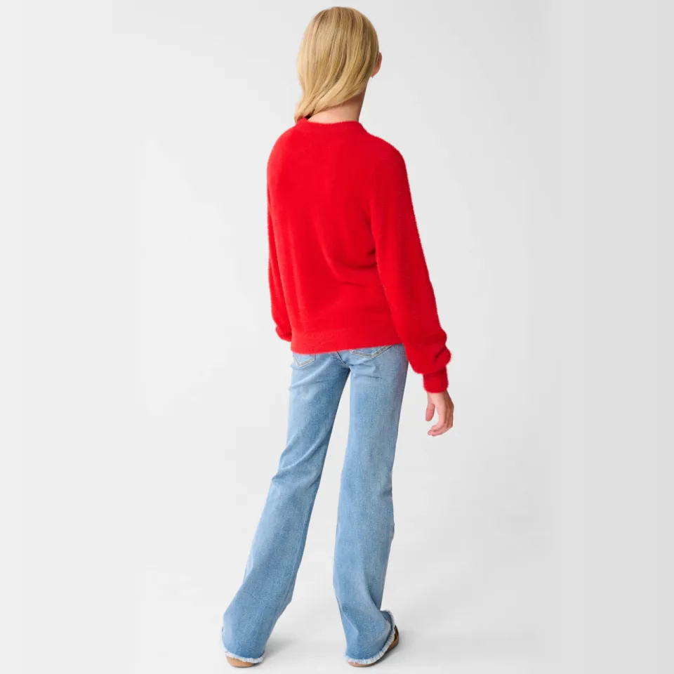 Shoeby high waist flared jeans mediumstone, foto 3