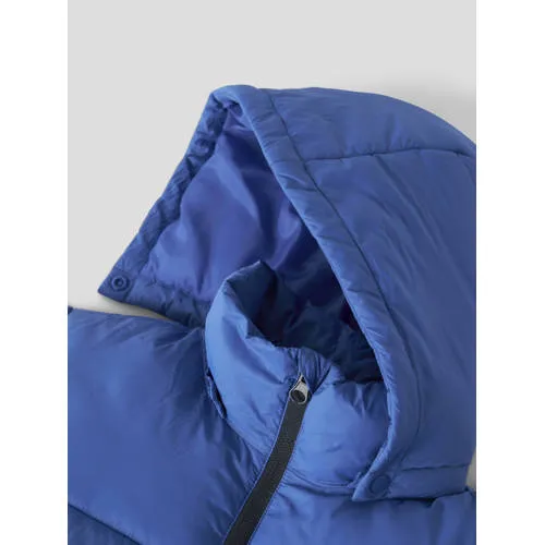 NAME IT Marble winterjas blauw, foto 5