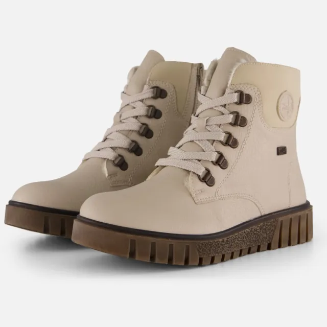 Rieker Veterboots beige Synthetisch, foto 2