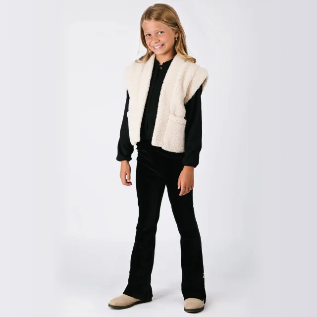 B.Nosy Puck flared broek zwart