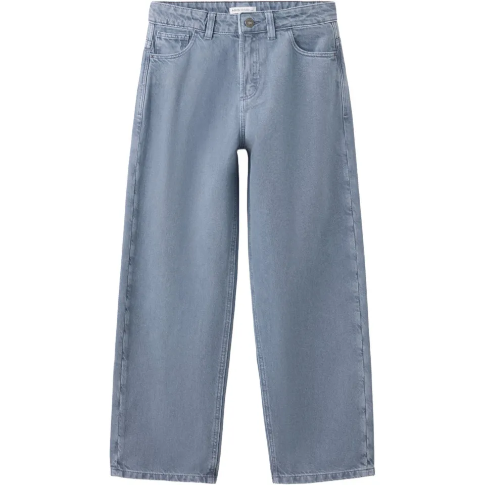 Mango Kids straight leg jeans - blauw, foto 2