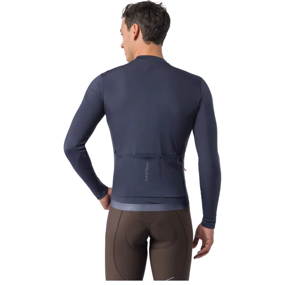 Castelli Espresso Thermal 2 fietsshirt blauw, foto 2