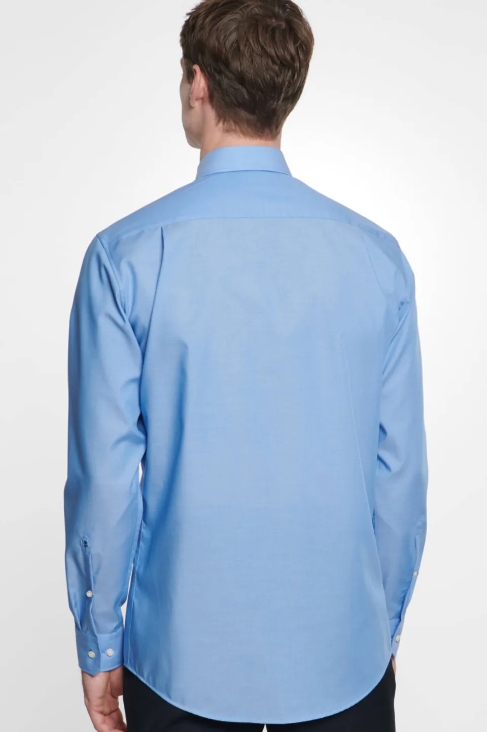 Seidensticker regular fit overhemd blauw, foto 5