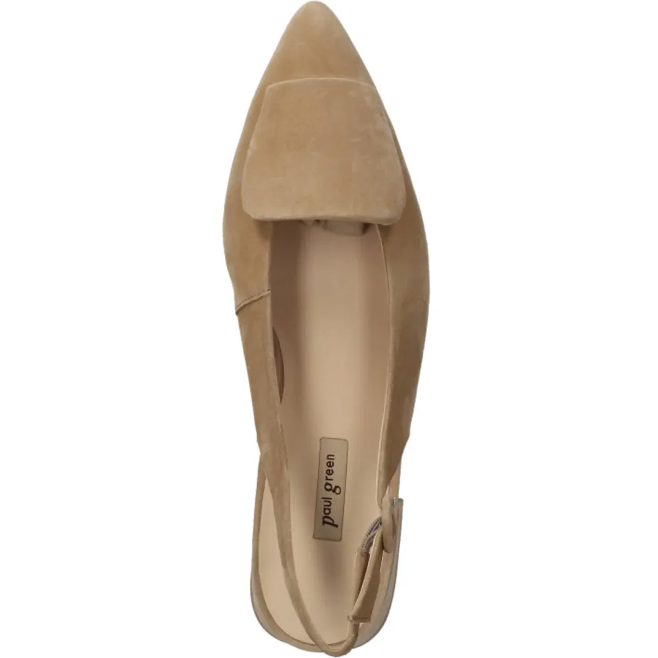 Paul Green slingback loafer beige, foto 5
