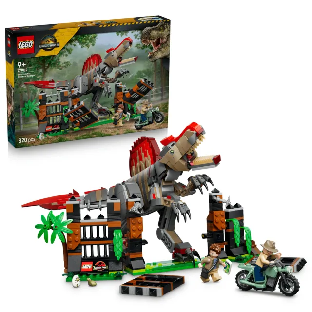 Lego Jurassic World Spinosaurus Ontsnapping Speelgoed 77982, foto 2