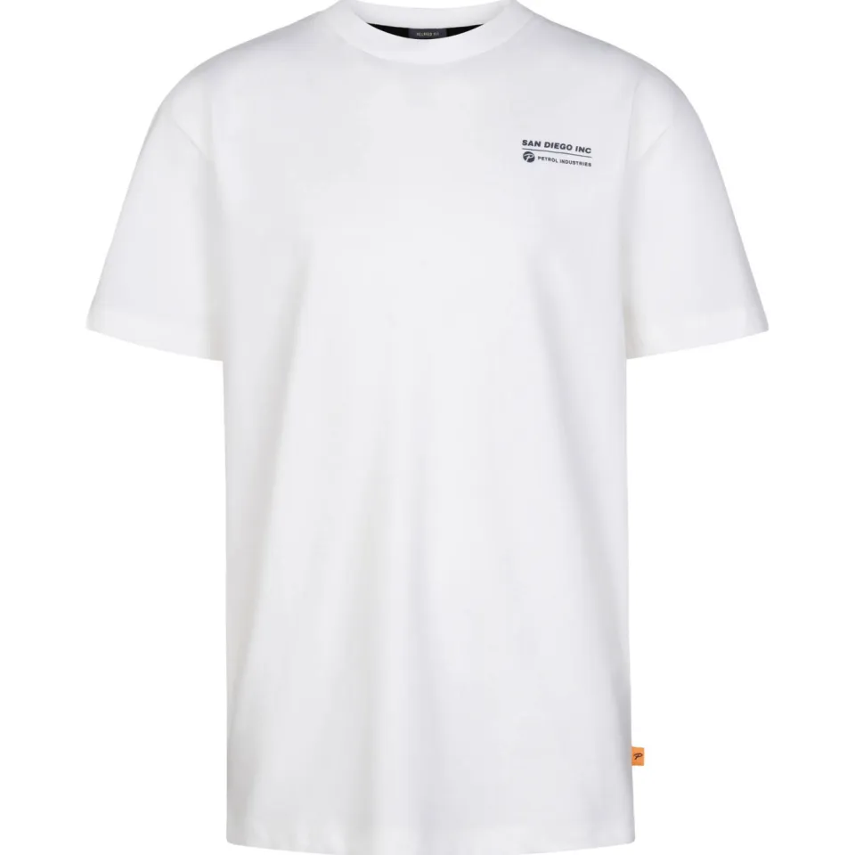 Petrol Industries T-shirt met backprint wit, foto 2