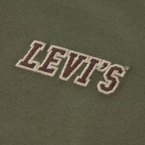 Levi's Kids longsleeve met backprint olijfgroen, foto 4