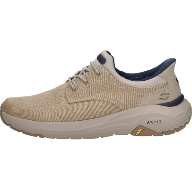 Skechers Slip-Ins Arch Fit Maverick veterschoenen beige, foto 2