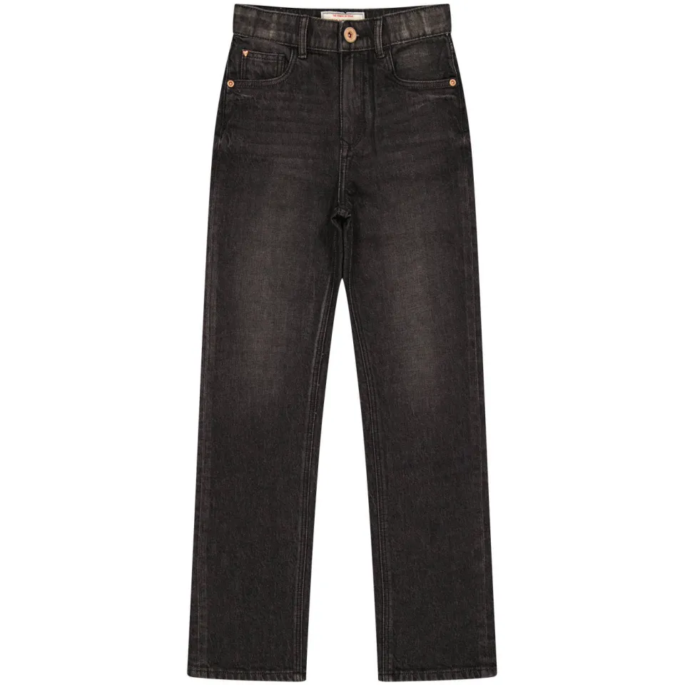 Vingino Cristie high waist straight leg jeans - zwart, foto 2