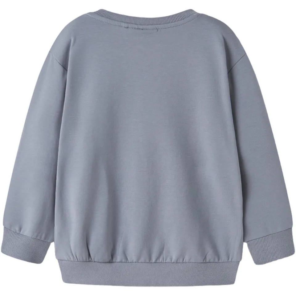 NAME IT MINI sweater met print - lichtblauw, foto 2