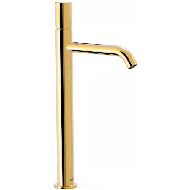 Tres Study Exclusive hoge wastafelmengkraan 1-knop goud