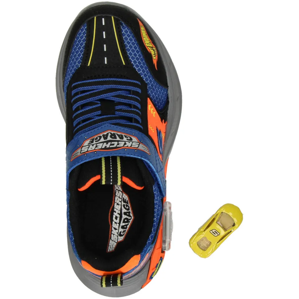 Skechers Garage sneakers met auto blauw multi, foto 5
