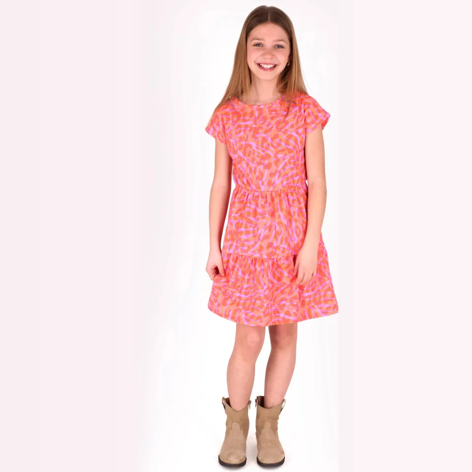 B.Nosy Darla zomerjurk panterprint roze, foto 6
