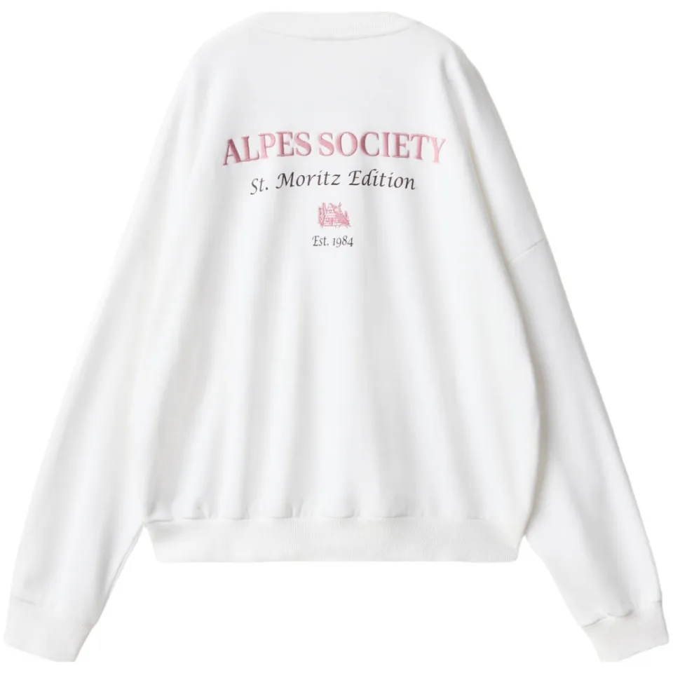 Mango Kids sweater met tekst - wit, foto 2