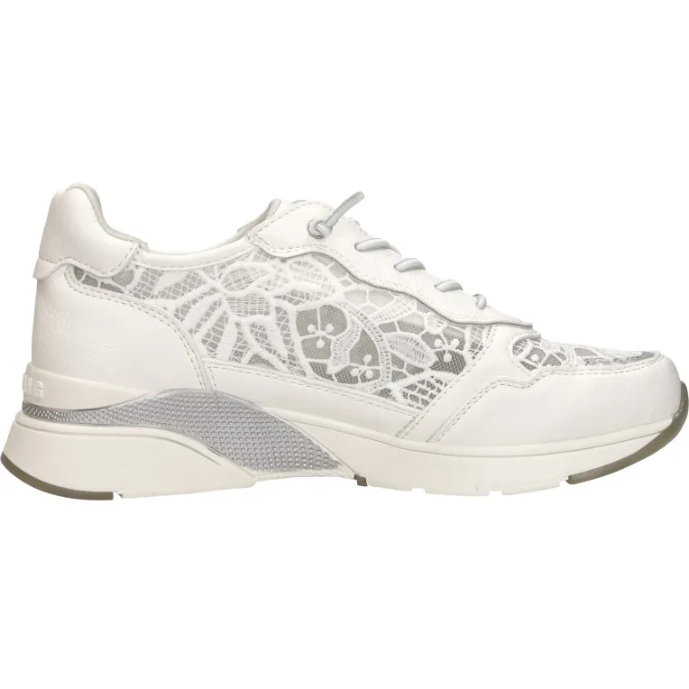 Mustang sneakers laag wit