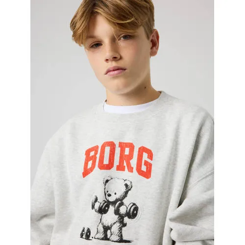 Björn Borg sweater met logo - grijs, foto 6