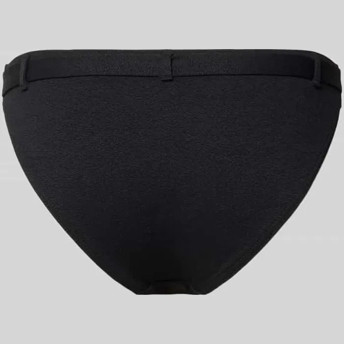 Banana Moon Bikinibroekje met label-detail model 'DITA' zwart, foto 3