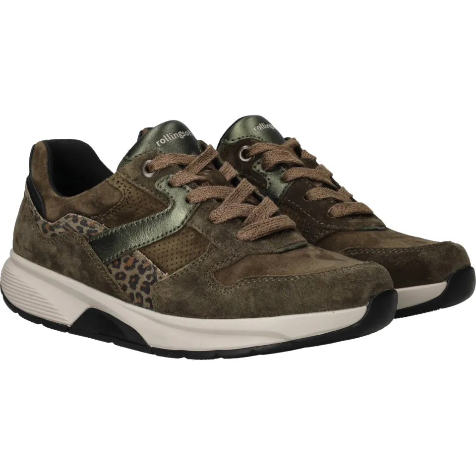 Gabor Rollingsoft sneakers olijfgroen, foto 2