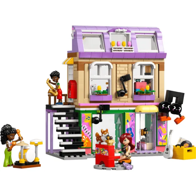 Lego Friends Muziekwinkel en Appartement 42653