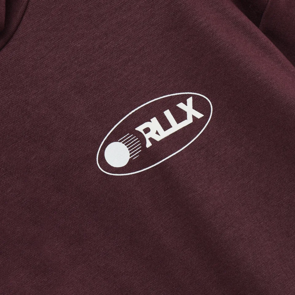 Rellix oversized hoodie met logo - donkerrood, foto 5