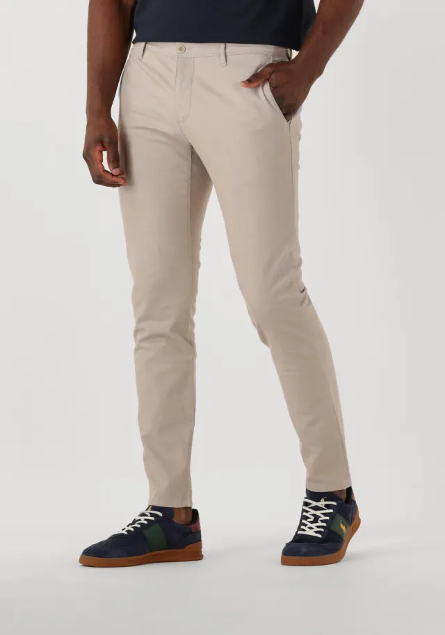 Alberto Rob slim fit broek beige
