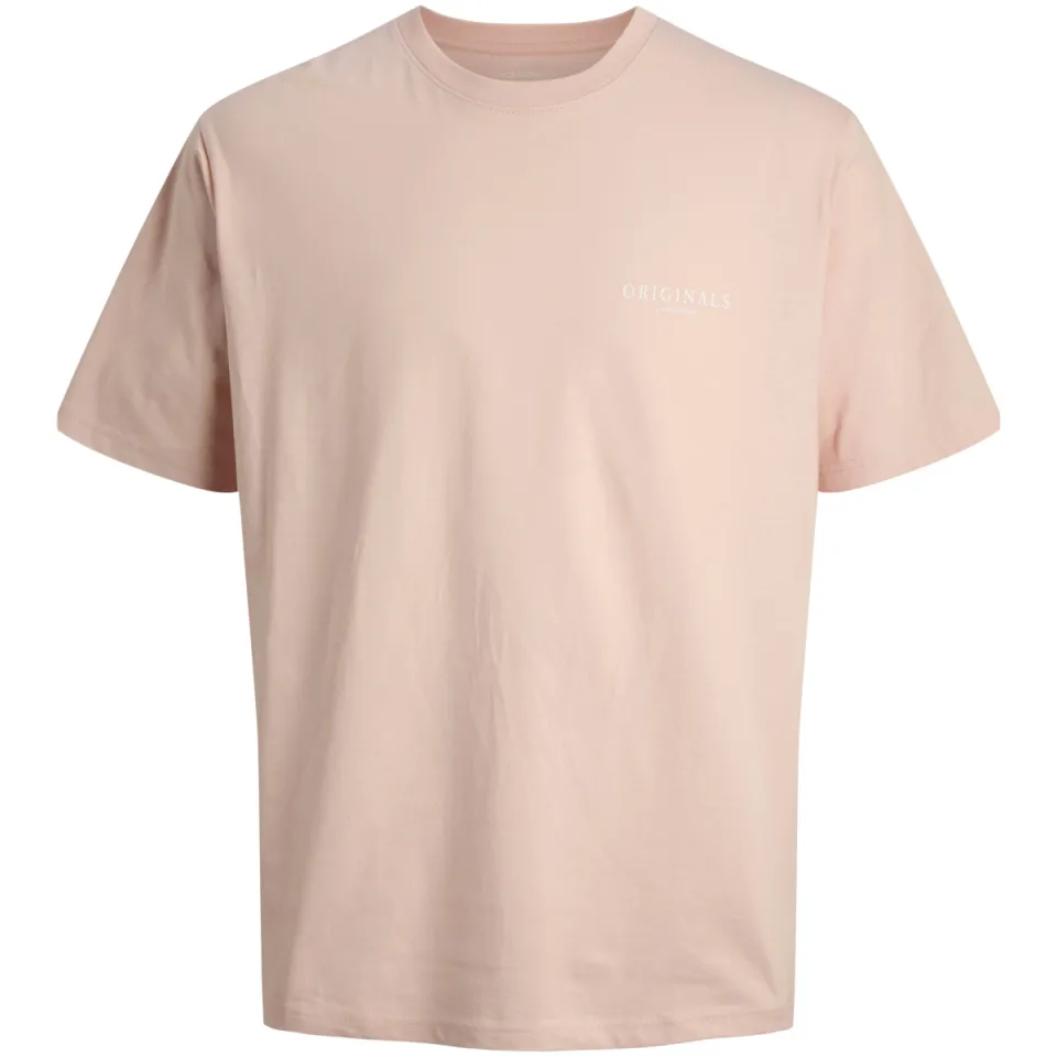 Jack & Jones Junior T-shirt met backprint roze, foto 2