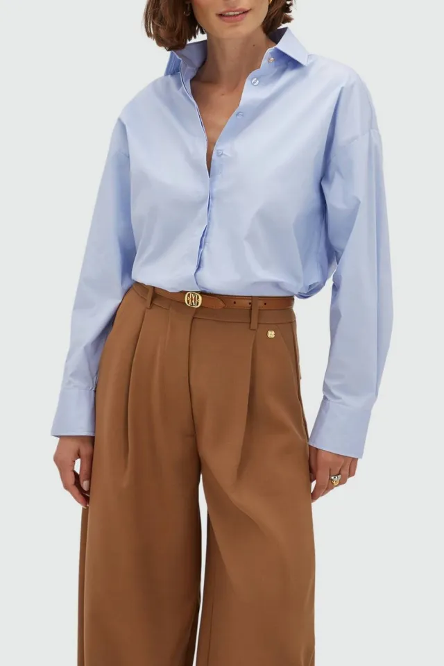 Josh-V Lauri blouse lichtblauw blauw, foto 5