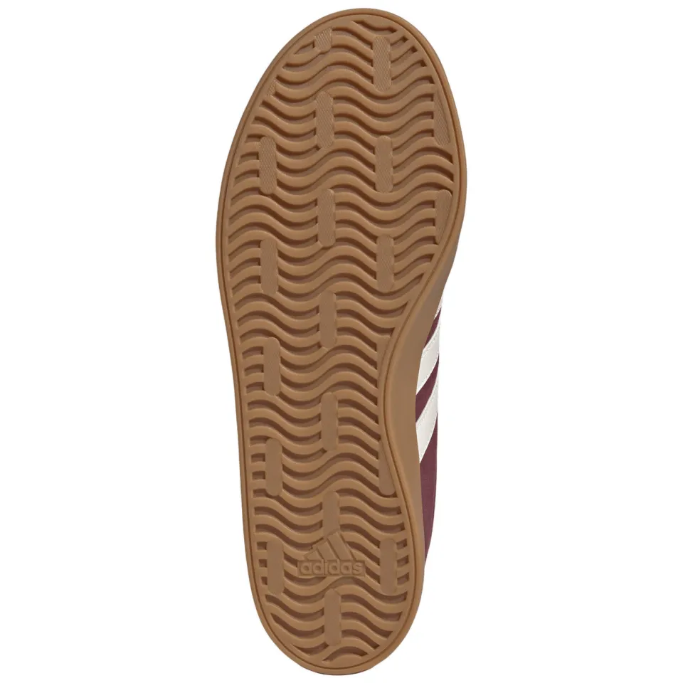 Adidas Sportswear VL Court 3.0 suede sneakers bordeaux/wit, foto 5