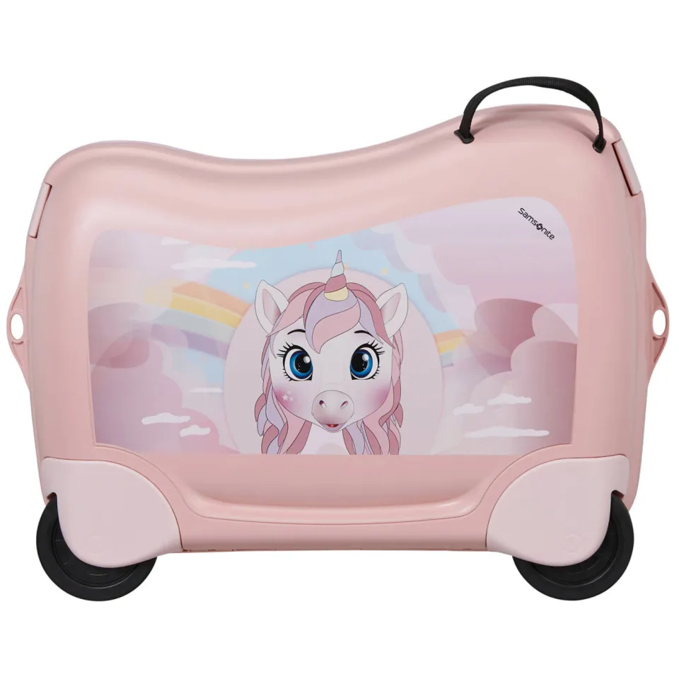 Samsonite Dream2Go Ride-On Unicorn Tess kinderkoffer lichtroze, foto 5