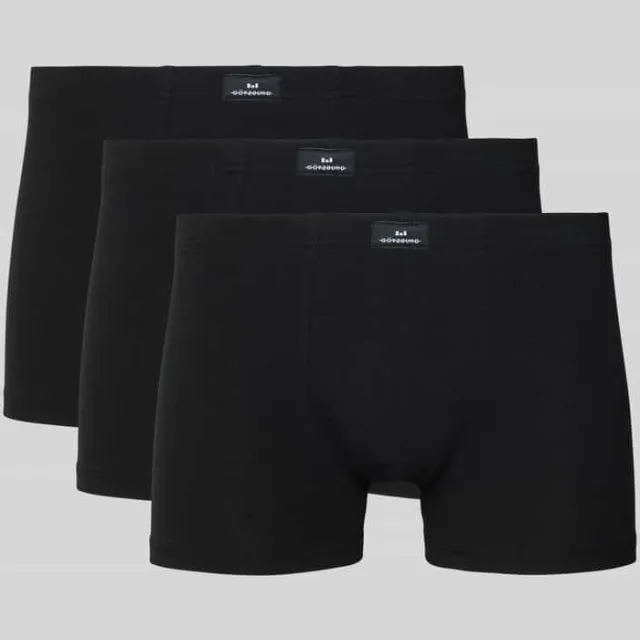 Götzburg Boxershort met stretch in set van 3 zwart, foto 2
